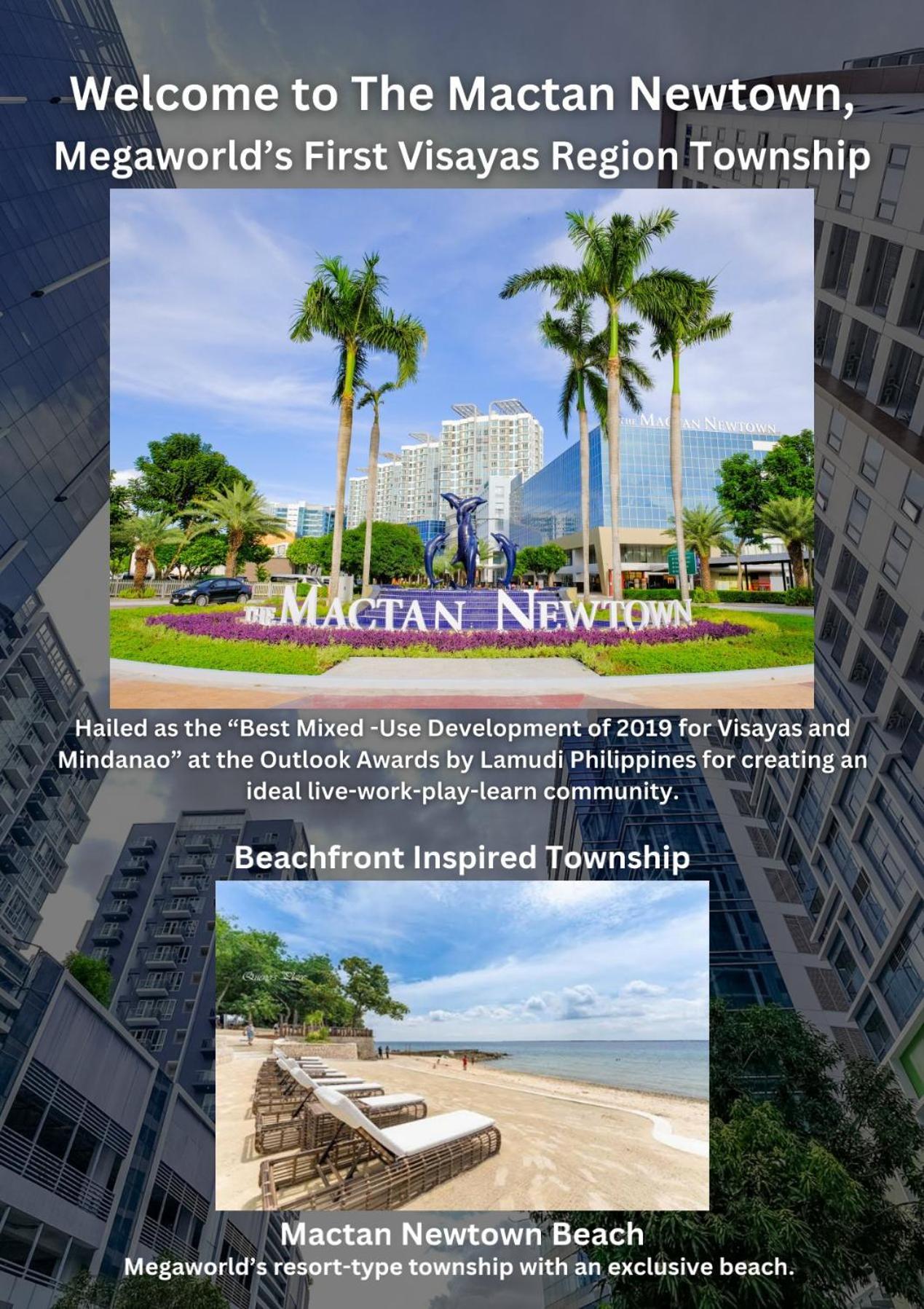 Mactan Newtown Condo With Pool Access Lapu-Lapu City Buitenkant foto